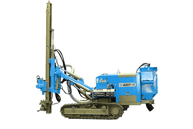 Seperate DTH drill rig